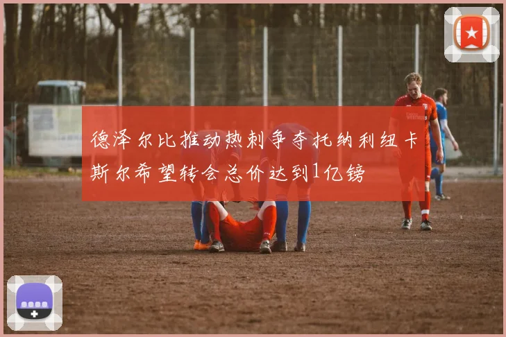 德泽尔比推动热刺争夺托纳利纽卡斯尔希望转会总价达到1亿镑